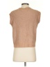 Rachel Zoe Tan Sleeveless Button-Down Shirt Size S - photo 2