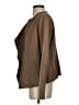 Vince. 100% Leather Solid Brown Blazer Size S - photo 5