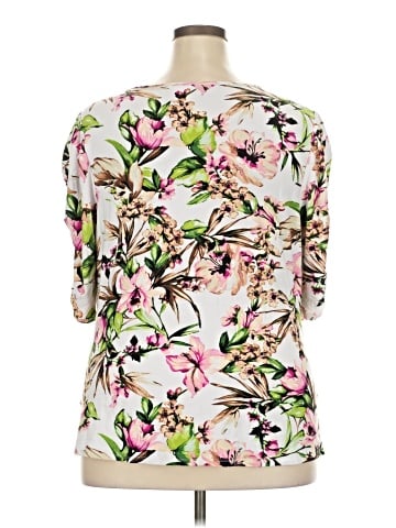 Lane Bryant 3/4 Sleeve T-Shirt (view 2)