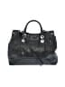 Milly 100% Leather Black Leather Satchel One size - photo 1