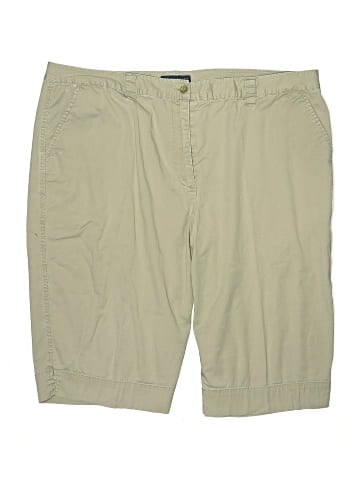 Karen Scott Khaki Shorts (view 1)