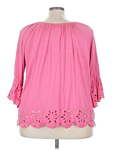 Cupio 3/4 Sleeve Blouse (view 2)