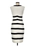 Sangria Stripes Ivory Cocktail Dress Size 8 - photo 2