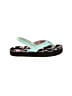Reef Graphic Teal Flip Flops Size 9 - 10 Kids - photo 1
