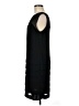 Ann Taylor 100% Polyester Solid Black Cocktail Dress Size 6 - photo 5
