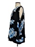 Calvin Klein 100% Polyester Black Sleeveless Blouse Size P (petite) - photo 5