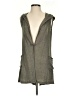 MONORENO 100% Acrylic Gray Cardigan Size S - photo 1