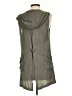 MONORENO 100% Acrylic Gray Cardigan Size S - photo 2