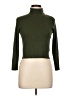 L'Agence Green Turtleneck Sweater Size L - photo 1