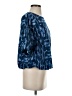Chico's 100% Cotton Blue 3/4 Sleeve Blouse Size XS - photo 4