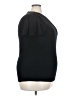 Just My Size Black Short Sleeve Top Size 2X Plus - photo 4