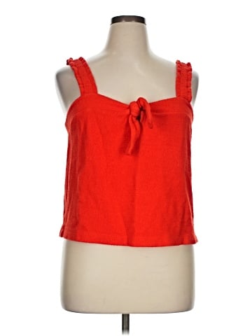 Madewell Tie-Front Tank Top (view 1)