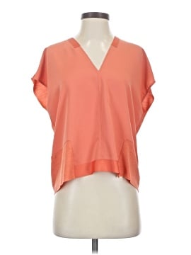 Zara W&B Collection Short Sleeve Blouse (view 1)