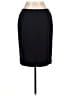 Nine West 100% Polyester Solid Black Formal Skirt Size 10 - photo 2