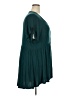 Torrid Teal Short Sleeve Blouse Size 4X Plus (4) - photo 4