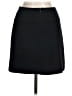 Cache Solid Black Casual Skirt Size 6 - photo 2