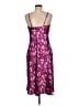 Bebe 100% Polyester Floral Purple Cocktail Dress Size M - photo 2