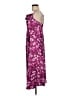 Bebe 100% Polyester Floral Purple Cocktail Dress Size M - photo 5
