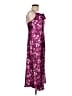 Bebe 100% Polyester Floral Purple Cocktail Dress Size M - photo 4