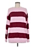 Universal Thread Stripes Pink Pullover Sweater Size M - photo 1