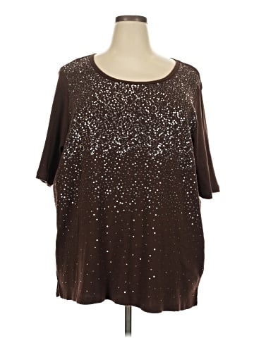 Quacker Factory Short Sleeve Top (view 1)