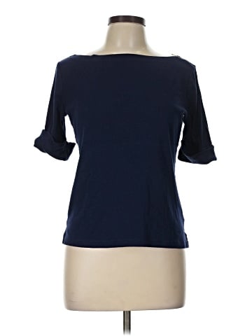 Lauren by Ralph Lauren 3/4 Sleeve T-Shirt (view 1)