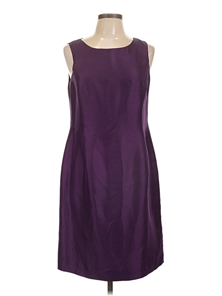 Pre-owned Coldwater Creek Cocktail Dress In Purple