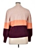 Ava & Viv Color Block Purple Pullover Sweater Size 1X - photo 2