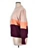 Ava & Viv Color Block Purple Pullover Sweater Size 1X - photo 5