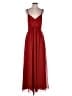 Azazie 100% Polyester Red Cocktail Dress Size 2 - photo 1