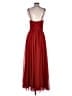 Azazie 100% Polyester Red Cocktail Dress Size 2 - photo 2