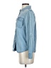 Banana Republic 100% Tencel Blue Long Sleeve Button-Down Shirt Size XS - photo 5