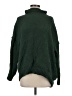 Aerie 100% Polyester Solid Green Turtleneck Sweater Size S - photo 1