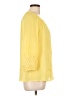 Valerie Stevens 100% Polyester Yellow 3/4 Sleeve Blouse Size L - photo 4