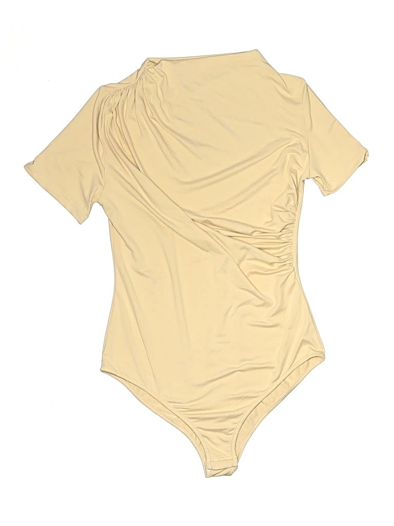 Pre-owned Shein Bodysuit In Gold
