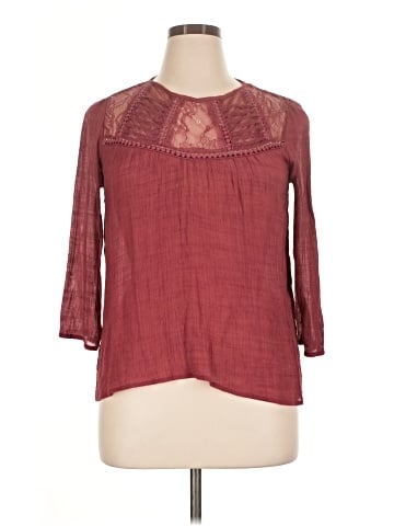 Hint of Mint 3/4 Sleeve Blouse (view 1)