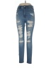 Aeropostale Hearts Blue Jeans Size 12R - photo 1