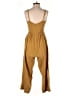 Old Navy Solid Brown Jumpsuit Size S - photo 2