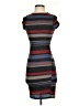 Trac Stripes Gray Casual Dress Size S - photo 1