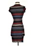 Trac Stripes Gray Casual Dress Size S - photo 2