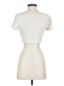 Babaton Ivory Short Sleeve Turtleneck Size S - photo 2
