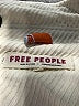 Free People 100% Cotton Ivory Jacket Size L - photo 6