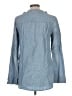 J.Crew 100% Cotton Blue Long Sleeve Blouse Size 10 (tall) - photo 2