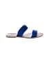 Merona 100% Leather Blue Sandals Size 7 - photo 1