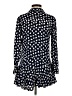 11.1. Tylho Polka Dots Blue Long Sleeve Blouse Size XS - photo 2