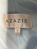 Azazie 100% Polyester Solid Blue Cocktail Dress Size L - photo 7