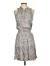 Lovestitch Animal Print Silver Casual Dress Size S - photo 1