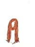Unbranded Paisley Orange Scarf One size - photo 1