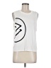 SAVVI Ivory Sleeveless T-Shirt Size M - photo 1