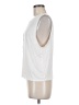 SAVVI Ivory Sleeveless T-Shirt Size M - photo 5